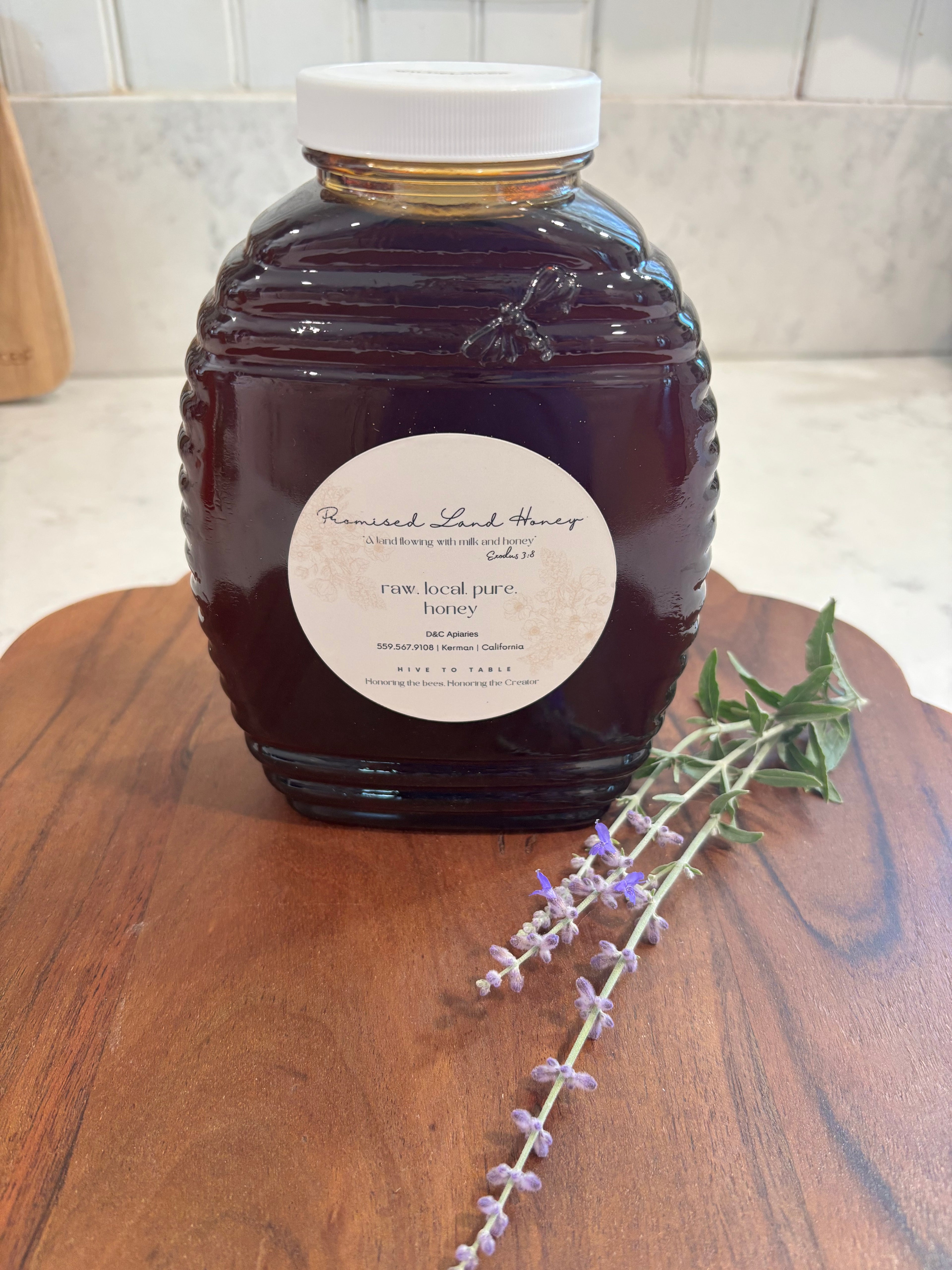 Wildflower Honey- 2.5lb Plastic Jar