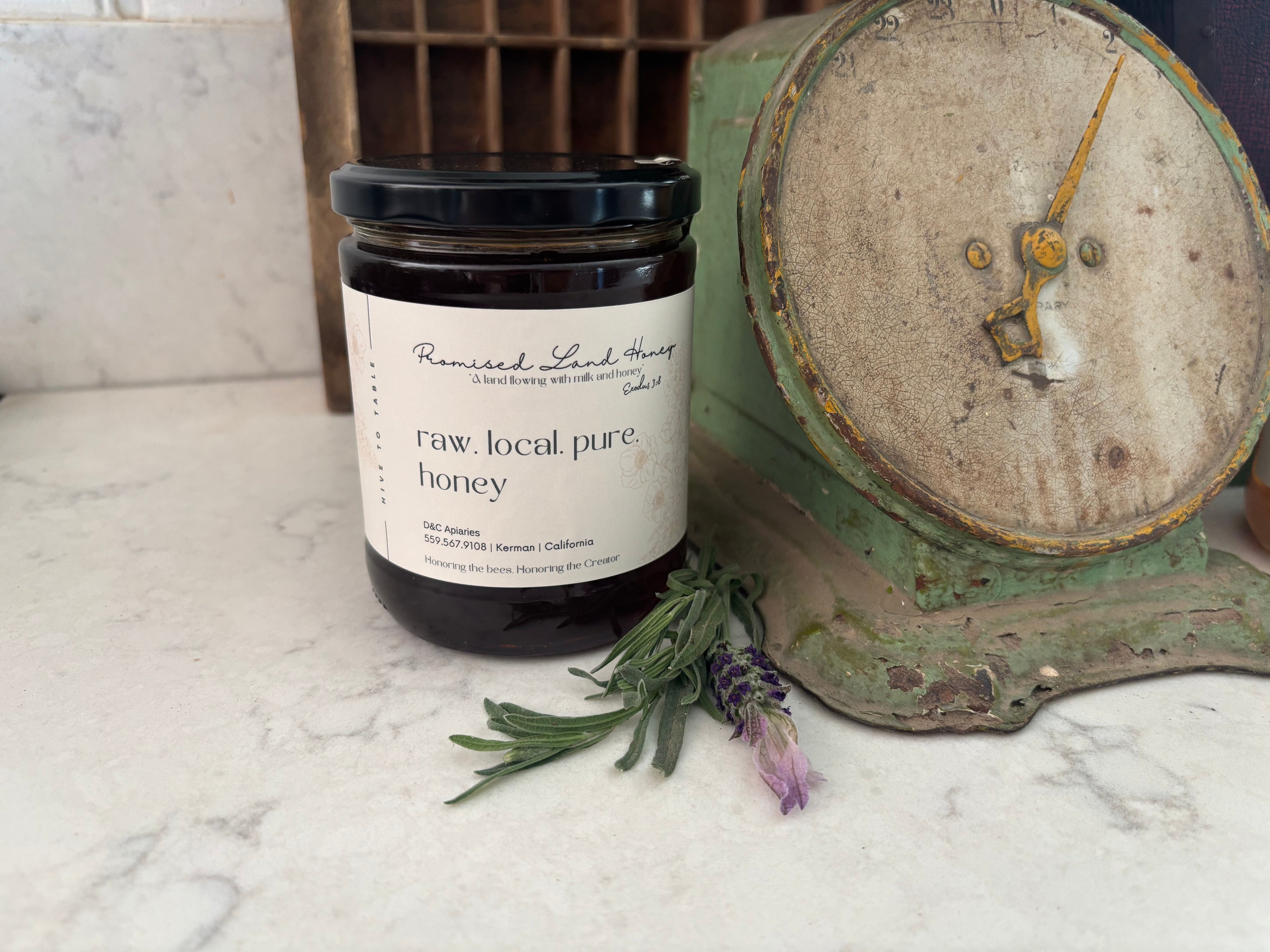 20 oz Wildflower Glass Jar